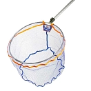 Купить Colmic gukfo45 голова посадочного сачка Nylon 4 Ribs Blue / Yellow / Grey 25x25x10 45 x 45 cm 7ft.ru в интернет магазине Семь Футов