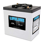 Lifeline GPL-4CT AGM Deep Cycle Power батарея Белая GPL-4CT 20Ah (6V) 