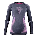 UYN u100019-g980-l/xl Базовый слой с длинным рукавом Evolutyon Anthracite Melange / Raspberry / Purple 30x25x1 L-XL
