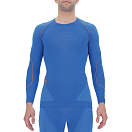 Купить UYN U100006-K604-L/XL Базовый слой с длинным рукавом Evolutyon Голубой Lapis Blue / Blue / Orange Shiny L-XL 7ft.ru в интернет магазине Семь Футов