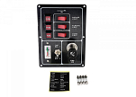 Switches panel with cigarette lighter socket and voltmeter 10167-bvs
