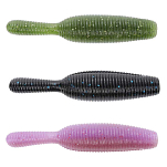 Yamamoto baits 12NUKI25109008 Yamatanuki Heavy Мягкая приманка 63 mm 7g 10 единицы Green Gizzard
