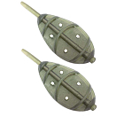 Купить Kolpo 1501046-30 Deluxe Method Inline Кормушка фидерная прикормочная  Green 30 g 7ft.ru в интернет магазине Семь Футов