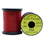 Uni products Z85WRE-UNIT линия Thread 42 m  Red Waxed 8/0