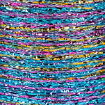 Textreme SGT-37-UNIT линия Glitter Thread 230 Denier 35 m  Light Blue Rainbow