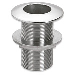Talamex 17613012 Прямой сквозной корпус для шланга Серебристый Stainless Steel 19.05 mm 