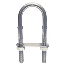 Купить Euromarine 005411 M8 А 2 Цепная пластина В Болт Grey 80 mm 7ft.ru в интернет магазине Семь Футов