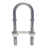 Euromarine 005411 M8 А 2 Цепная пластина В Болт Grey 80 mm