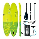 Купить Aquatone 6971559582818 Надувной комплект для падлбординга Wave 10´6´´ Lime 70x40x30 304.8 cm 7ft.ru в интернет магазине Семь Футов
