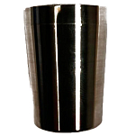 Pike n bass 240008 Conical And Cap For Seat Foot Серебристый Silver