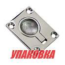 Ручка палубная потайная 48х38 мм, нержавеющая сталь (упаковка из 10 шт.) Marine Rocket 4620136042567_pkg_10