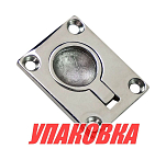 Ручка палубная потайная 48х38 мм, нержавеющая сталь (упаковка из 10 шт.) Marine Rocket 4620136042567_pkg_10