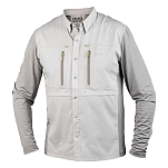 Traper fly 94183-UNIT Рубашка с длинным рукавом Solar Pro Белая Light Grey 3XL