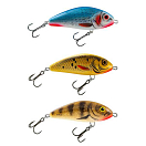Купить Salmo QFA089 Fatso Floating Безгубые воблеры 80 mm Bright Perch 7ft.ru в интернет магазине Семь Футов