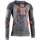 Купить X-BIONIC AP-WT06W19M-B080-S Базовый слой с длинным рукавом Apani 4.0 Merino Серый Black / Grey / Orange S 7ft.ru в интернет магазине Семь Футов