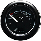 Купить Индикатор давления масла чёрный Wema IORP-BB-0-10 12/24 В 0 - 10 бар 7ft.ru в интернет магазине Семь Футов