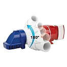 Купить Rule pumps 1616095 LP900S 180° 12V Автоматический насос  Blue / White / Red 7ft.ru в интернет магазине Семь Футов