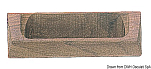 Teak handle 87x30 mm 71.601.26