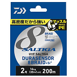 Daiwa 12618218 Saltiga 8X 200 m Плетеный  Multicolor 0.180 mm