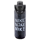 Купить Nike N100763709124 Renew Recharge Chug Graphic 710ml бутылка Черный Black / Black / White 7ft.ru в интернет магазине Семь Футов