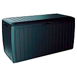 Prosperplast ZA1219 Садовый сундук Boxe Board 116x47x59.5 Cm 290L 116x47x59.5 Cm Черный Anthracite