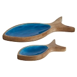 Marine business 22102 поднос Cocoa Fish 2 Единицы Голубой Blue