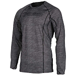 Klim 3356-006-130-002 Базовый слой с длинным рукавом Aggressor 1.0 Серый Black Heather M
