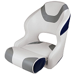 Wise seating 144-33151773 Bolster Ковшеобразное сиденье Баха Белая Grey / Navy