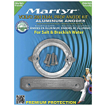 Martyr anodes 194-CM280DPKITA Volvo 280 Dual Prop Комплект алюминиевых анодов Серебристый Grey