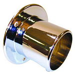 T-h marine 232-RF1CPDP Такелажный фланец Серебристый Chrome 50 mm 