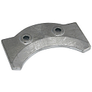 Купить Цинковый анод-пластина Yamaha 6U4-45373-00 120x55.5x11 мм для угловых колонок, Osculati 43.254.60 7ft.ru в интернет магазине Семь Футов