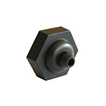 Pros 14000196 Nut with Rubber Cap Серый  Grey