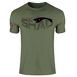 Hotspot design 010002303 Футболка с коротким рукавом Shad Зеленый Olive L