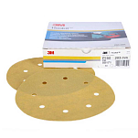 3M 448204 Hookit P240 8T Шлифовальный диск 50 единицы Бежевый Green 203 mm