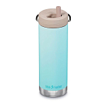 Klean kanteen 1008320 TKWide 16oz Термобаллон с закручивающейся крышкой Голубой Blue Tint