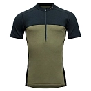Купить DEVOLD OF NORWAY GO245511A-284A-M Базовый слой с коротким рукавом Lauparen Merino 190 Ink / Lichen / Black M 7ft.ru в интернет магазине Семь Футов