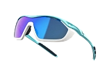Спортивные очки с диоптриями 720armour Analog Pro / Matte Aquamarine / Matte White Gasket / Smoke Full Blue Ti Lens, rx-234/b355g-5