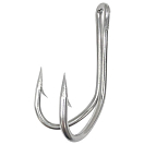 Купить Asari ATDS-1/0 Tuna Sharp Крюк Серебристый  Tinned 1/0  7ft.ru в интернет магазине Семь Футов