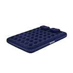 Bestway 67374 двуспальная надувная кровать со встроенным насосом Queen Easy Inflate Flocked Airbed 203x152x22 cm Голубой Navy 203x152x22 cm