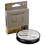 Westin L012-148-1500 Плетёная леска W3 8 1500 m  Smokey Grey 0.148 mm