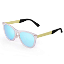Купить Ocean sunglasses 24.16 Солнцезащитные очки Florencia Transparent Blue Sky Transparent White / Gold Temple/CAT2 7ft.ru в интернет магазине Семь Футов