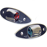 T-h marine 232-SEL1DP Shark Огни для глаз Черный