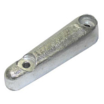 Martyr anodes ANO1401 Arneson Twin Disc Кормовой кронштейн. цинковый анод  Grey 192 mm