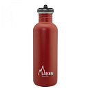 Купить Laken BSF100RO Нержавеющая сталь Basic Flow бутылка 1L Бесцветный Red 7ft.ru в интернет магазине Семь Футов