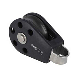 Barton marine 66601 T2 Поворотный одиночный шкив с подшипниками Black