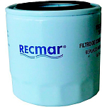 Recmar DUPLI-REC35-802893Q 25 Водоотделяющий топливный фильтр Micron Голубой White 3 3/4´´ 