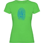 Kruskis 11502280xls198 Футболка с коротким рукавом Sailor Fingerprint Light Green 30x25x2