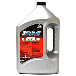 Quicksilver boats 858022QB1 Premium 2 Cycle TC-W3 Outboard Oil 4L 3 Units Серый Grey