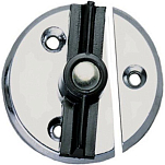 Perko GS72362 D Дверная кнопка 45 Mm Серебристый