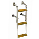 Купить Forniture nautiche italiane 3030303 Надувные лодки 3 Ступенчатая лестница Silver 80 x 20 cm  7ft.ru в интернет магазине Семь Футов